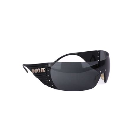 dior bike 4 logo sunglasses|Christian Dior 90’s Bike 4 Shield Old Logo Black Sunglasses.